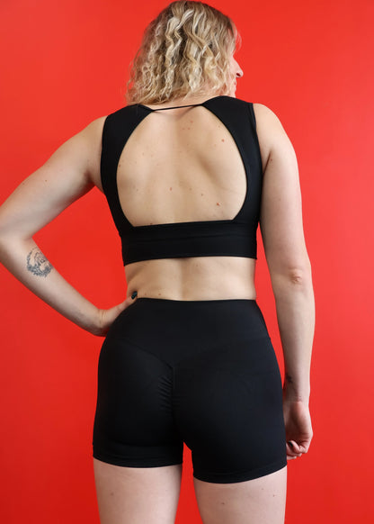 Brassière femme DOMINA Phoenix Barbell vue arrière dos nageur