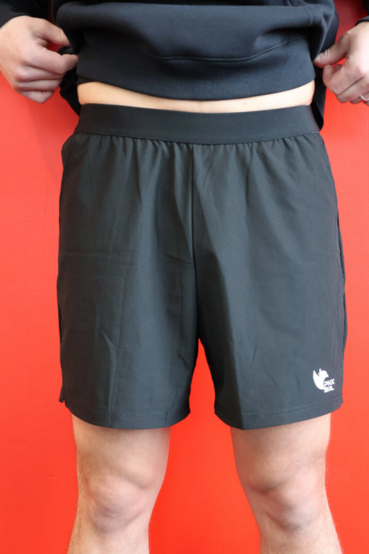 Elastique sur short homme VULKAN Phoenix Barbell, tissu technique noir